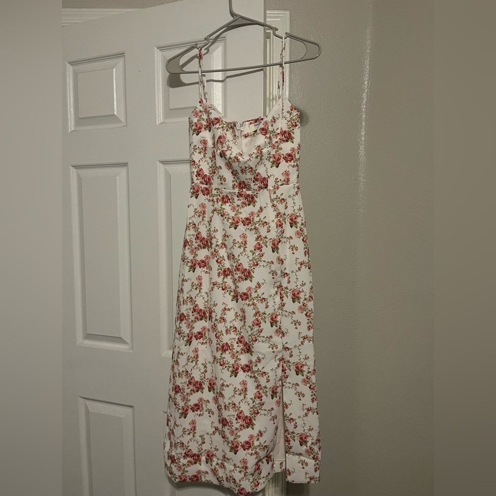 House of CB floral dress